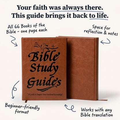 Bible Study Guide - All 66 Books, One Page Each